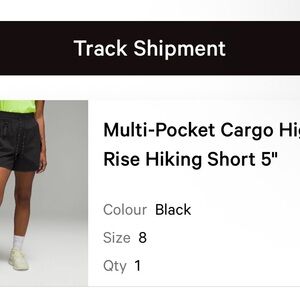 lululemon athletica Black Bike Shorts